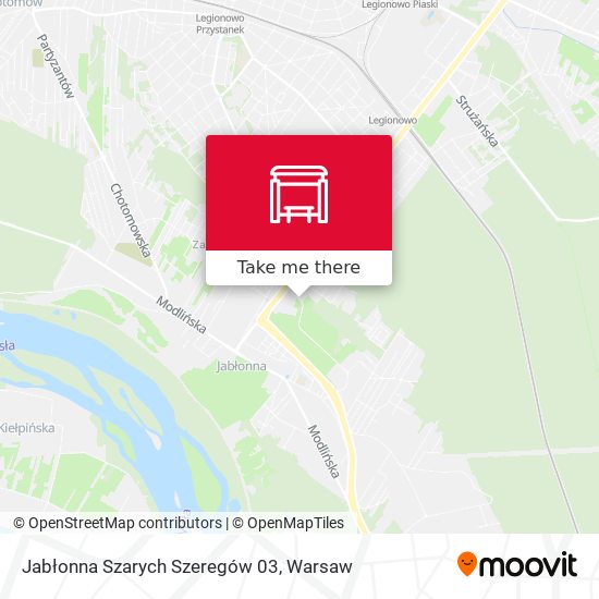 Jabłonna Szarych Szeregów 03 map