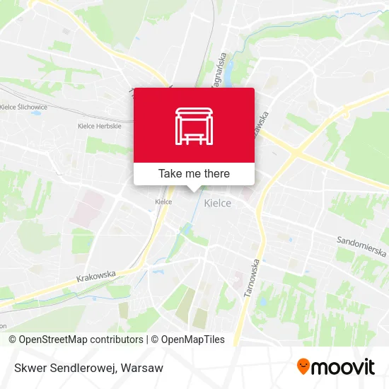 Карта Skwer Sendlerowej