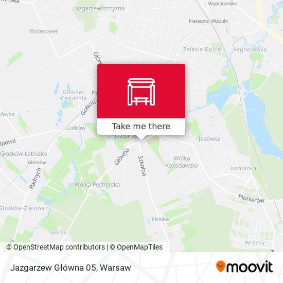 Jazgarzew Główna 05 map