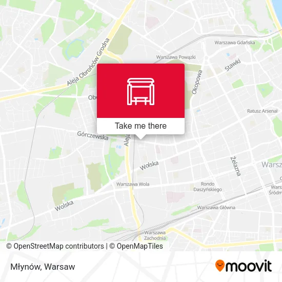 Карта Młynów