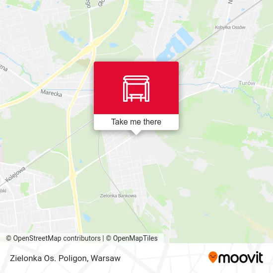 Карта Zielonka Os. Poligon