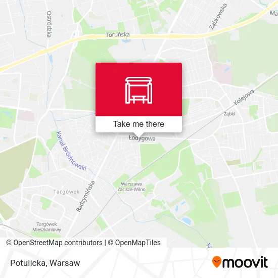 Карта Potulicka