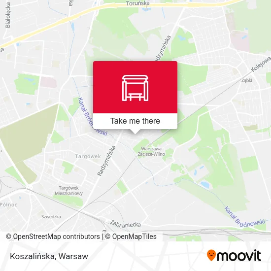 Карта Koszalińska