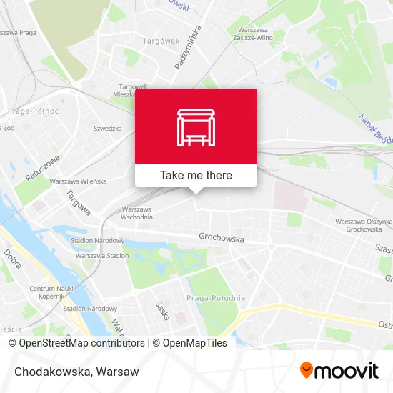 Карта Chodakowska