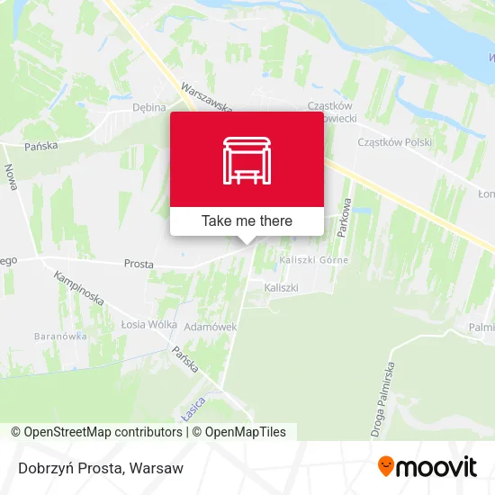 Карта Dobrzyń Prosta
