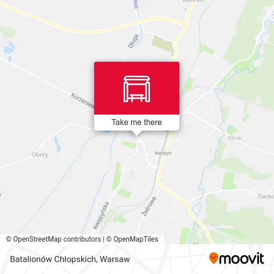 Batalionów Chłopskich map