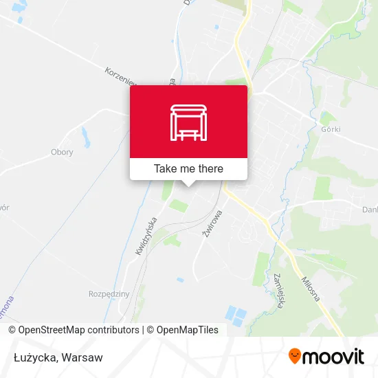 Карта Łużycka