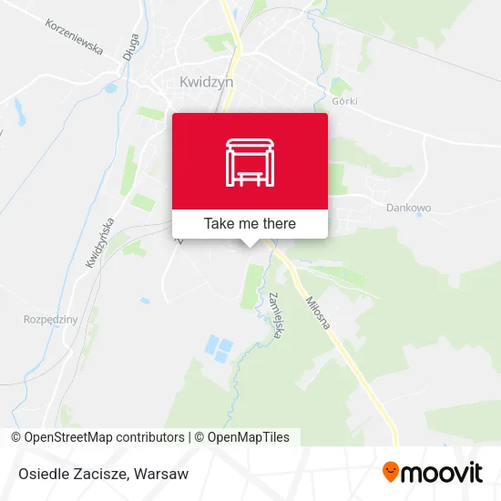 Карта Osiedle Zacisze