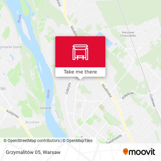 Grzymalitów map