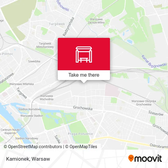 Карта Kamionek
