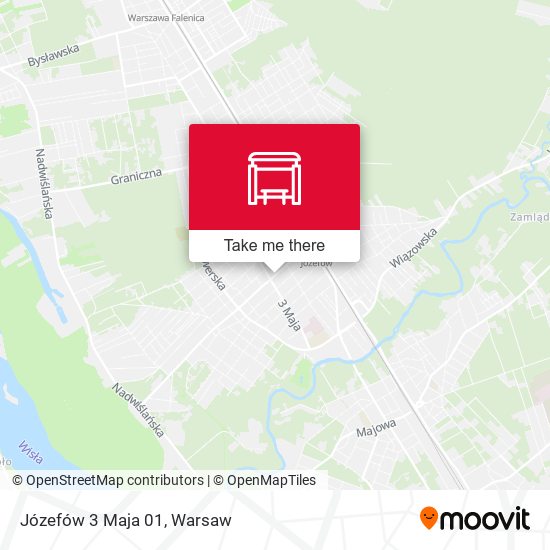 Józefów 3 Maja map