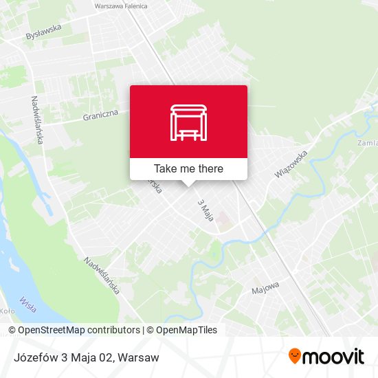 Józefów 3 Maja map