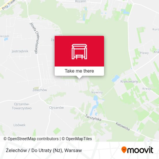 Żelechów / Do Utraty (Nż) map