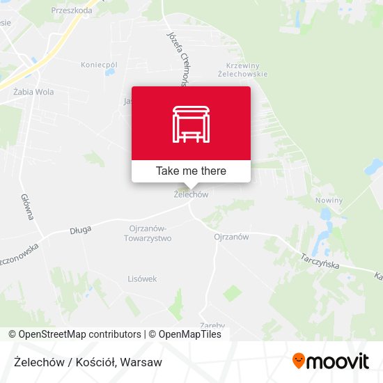 Żelechów / Kościół map