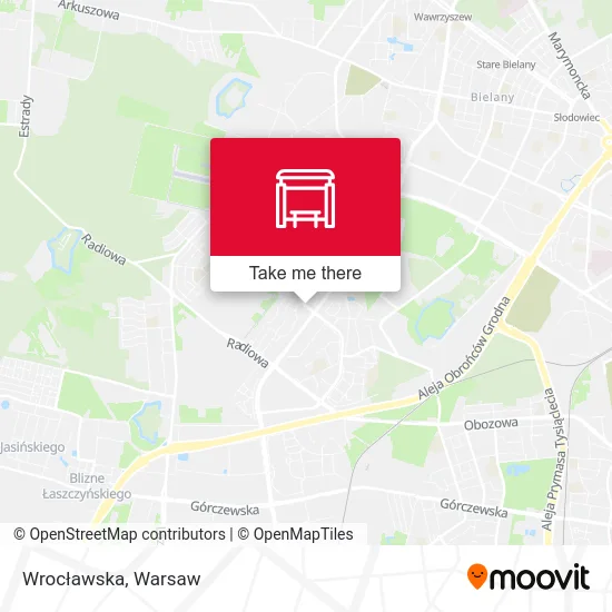 Карта Wrocławska