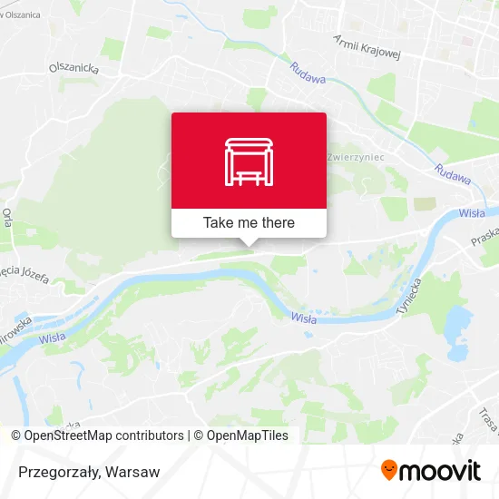 Карта Przegorzały