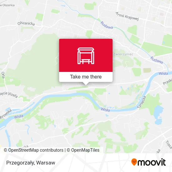 Карта Przegorzały