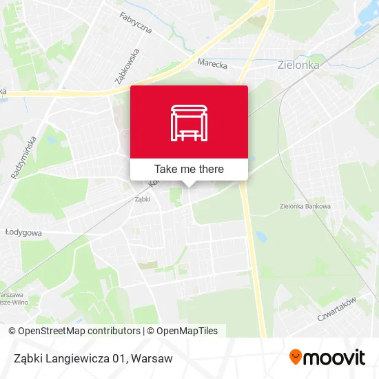 Карта Ząbki Langiewicza 01