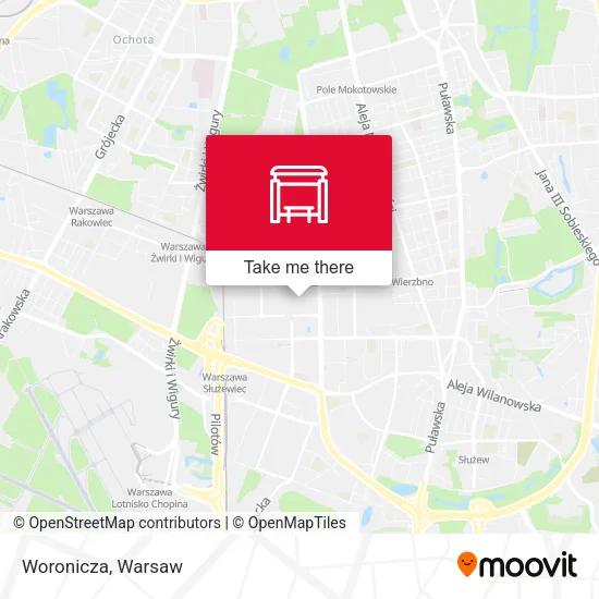 Карта Woronicza