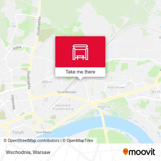 Wschodnia map