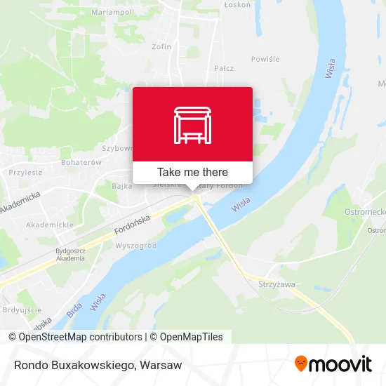 Rondo Buxakowskiego map