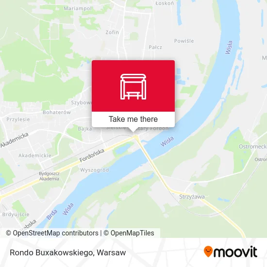 Rondo Buxakowskiego map