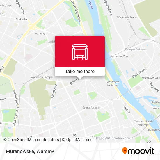 Карта Muranowska