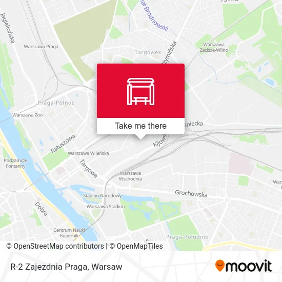 R-2 Zajezdnia Praga map