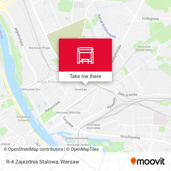 Карта R-4 Zajezdnia Stalowa