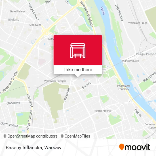 Карта Baseny Inflancka