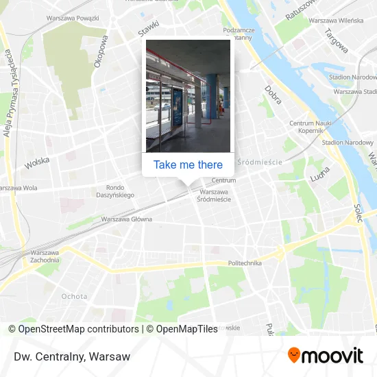 Карта Dw. Centralny