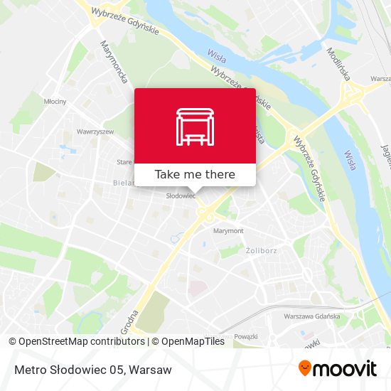 Metro Słodowiec 05 map