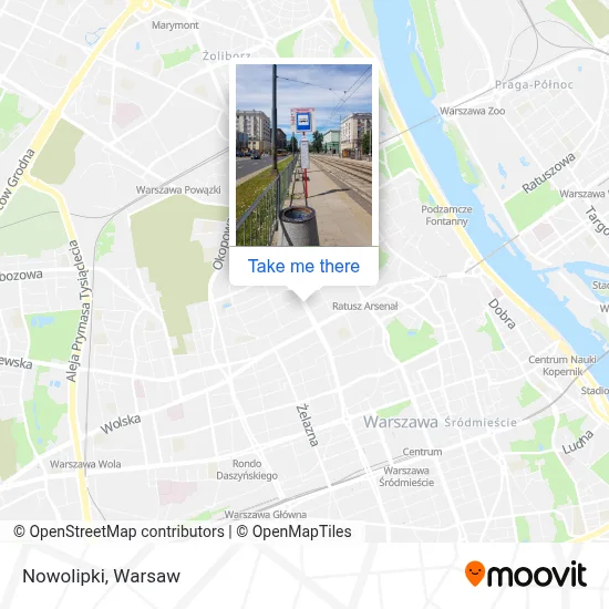 Nowolipki map