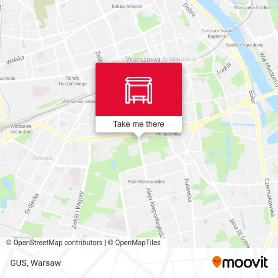 Карта GUS