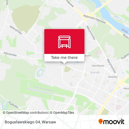 Bogusławskiego map