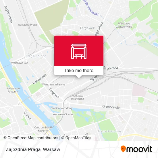 Карта Zajezdnia Praga