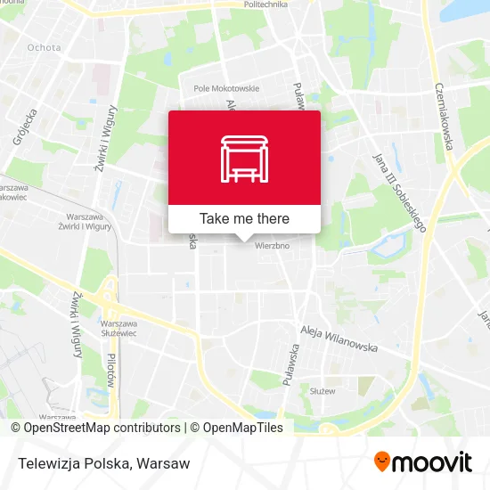 Карта Telewizja Polska
