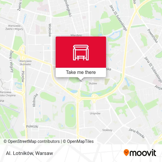 Карта Al. Lotników