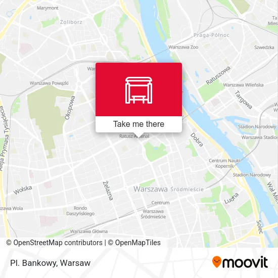 Карта Pl. Bankowy