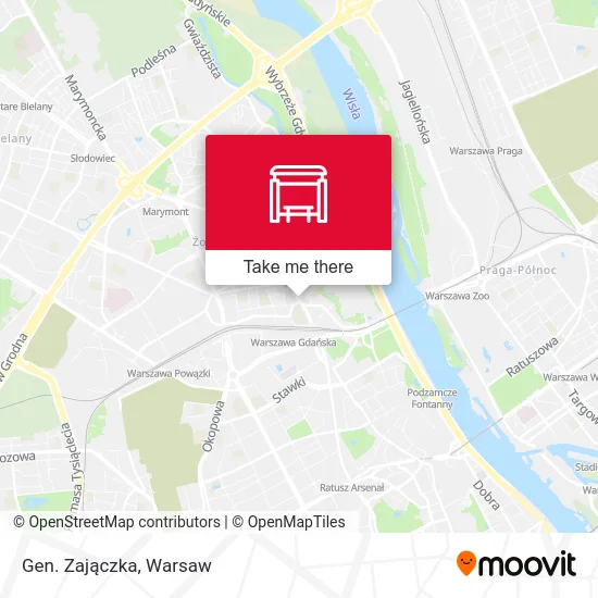 Карта Gen. Zajączka