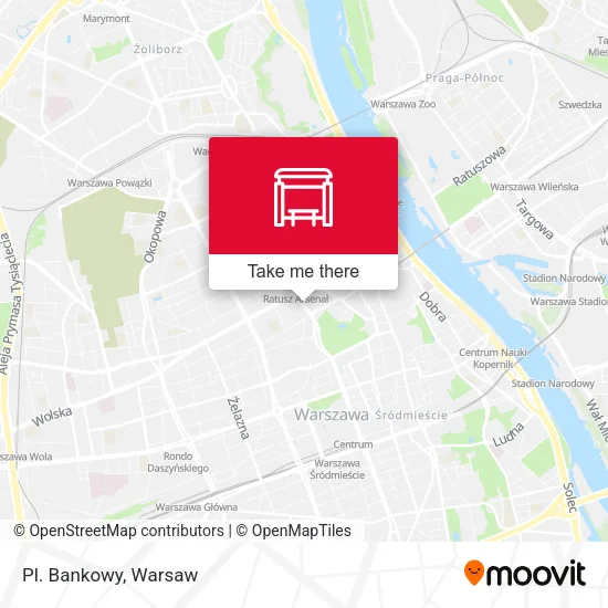 Карта Pl. Bankowy