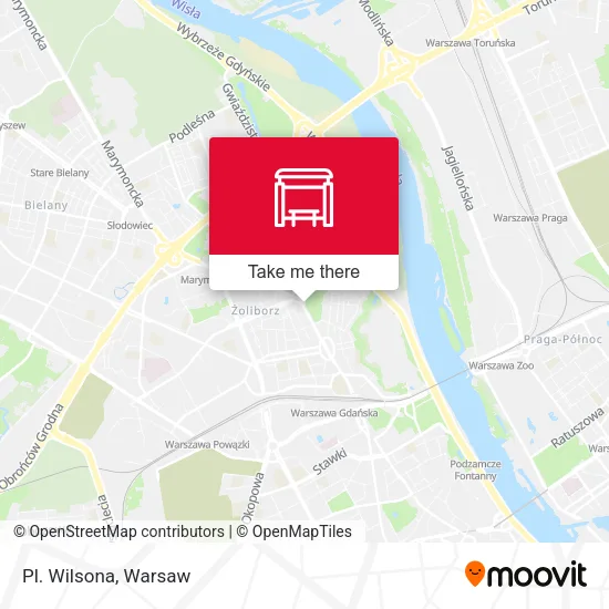 Карта Pl. Wilsona