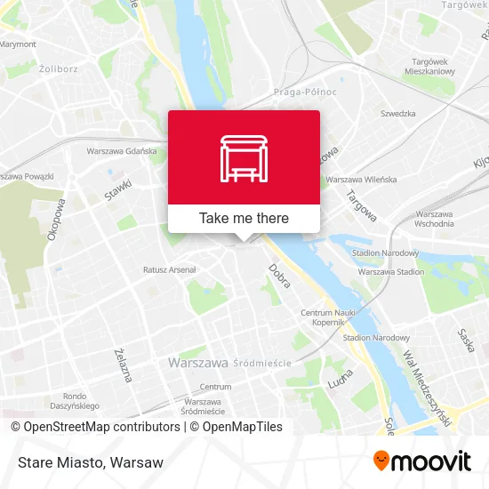 Карта Stare Miasto