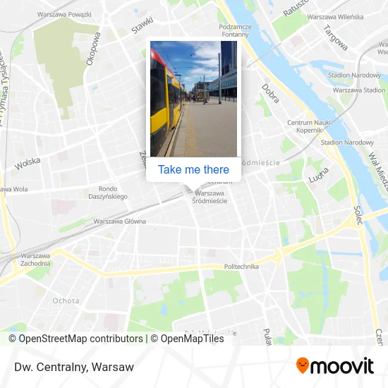 Карта Dw. Centralny