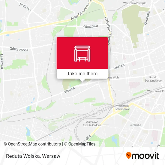 Карта Reduta Wolska