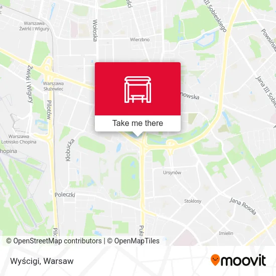 Карта Wyścigi