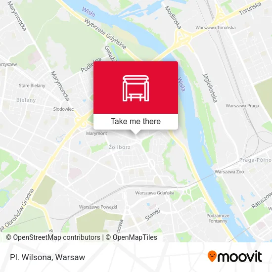 Карта Pl. Wilsona