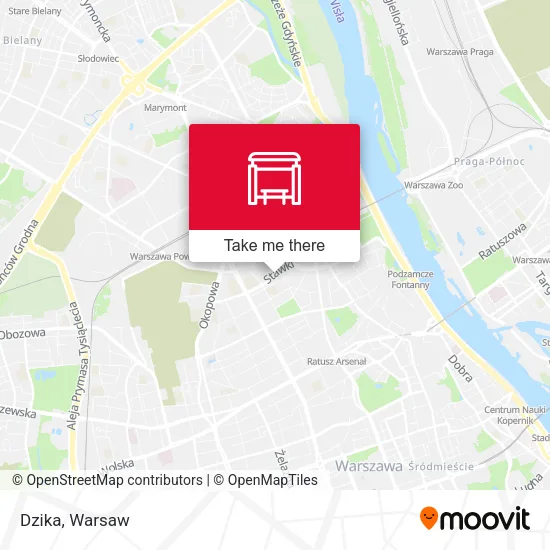 Карта Dzika