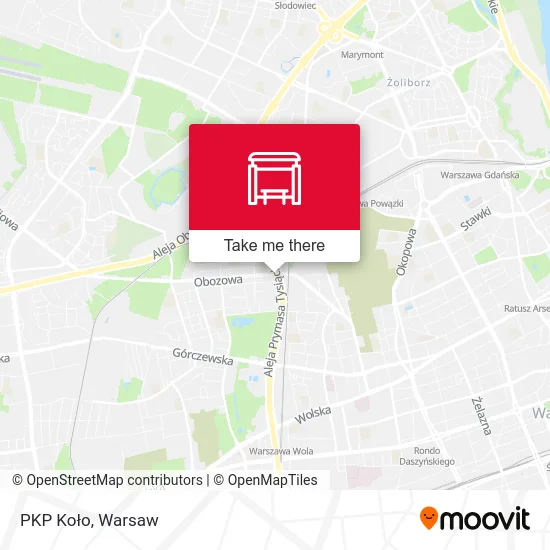 Карта PKP Koło