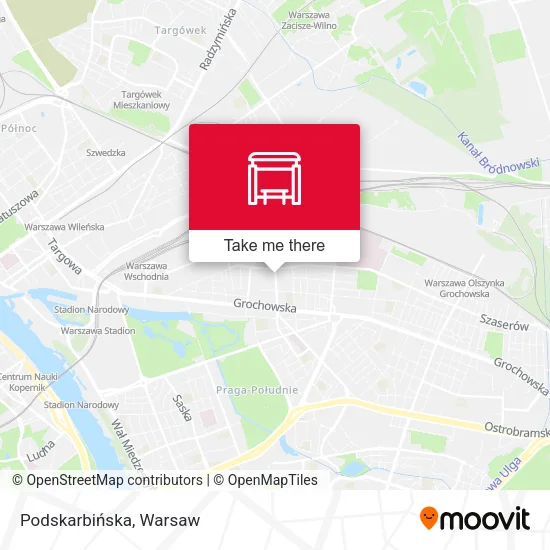 Карта Podskarbińska